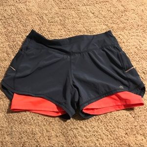 Athleta 2-in-1 shorts